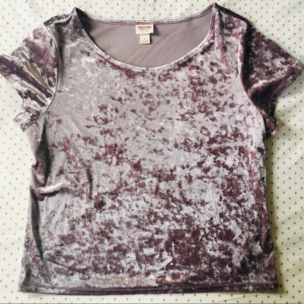 Mossimo Velvet Top